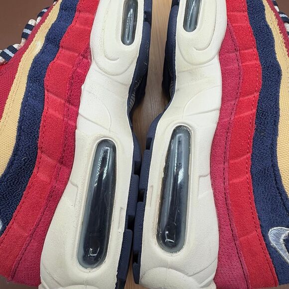 Nike Air Max 95 PRM Red Crush/Wheat Gold (2018) Men’s Sz 8 main image 12